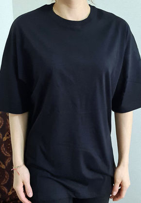 Zara Siyah T-shirt resmi